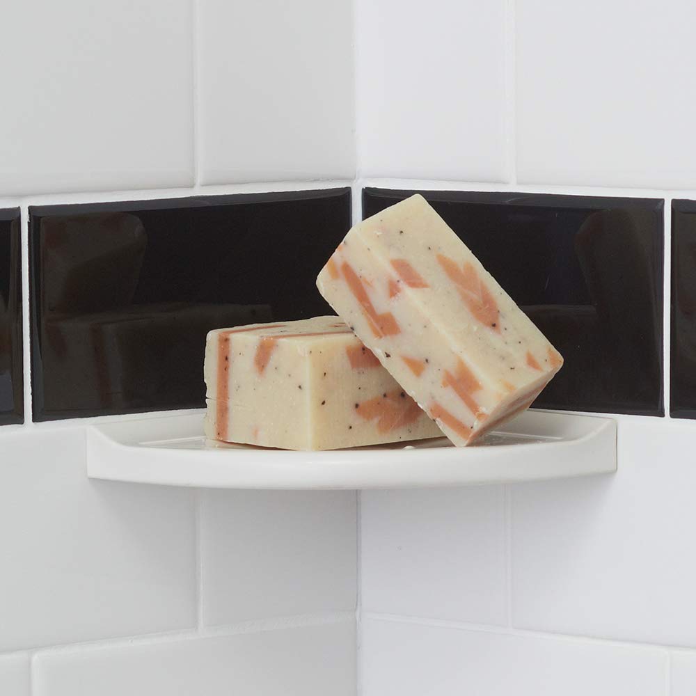 Metro Retrofit 5” Corner Soap Dish Available in 9 Colors Questech